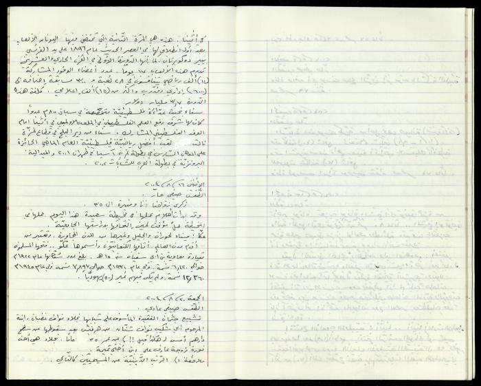 The Diaries of Fandi Mhanna, Buqei'a- Upper Galilee, 2002-2009