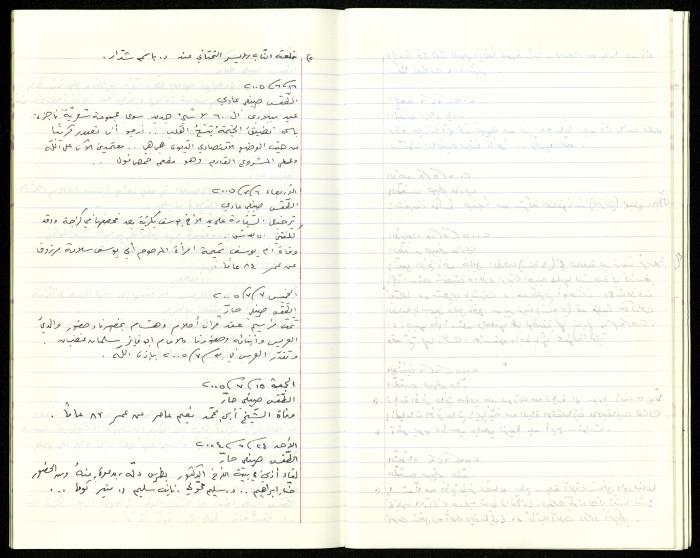The Diaries of Fandi Mhanna, Buqei'a- Upper Galilee, 2002-2009