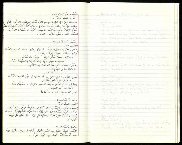 The Diaries of Fandi Mhanna, Buqei'a- Upper Galilee, 2002-2009