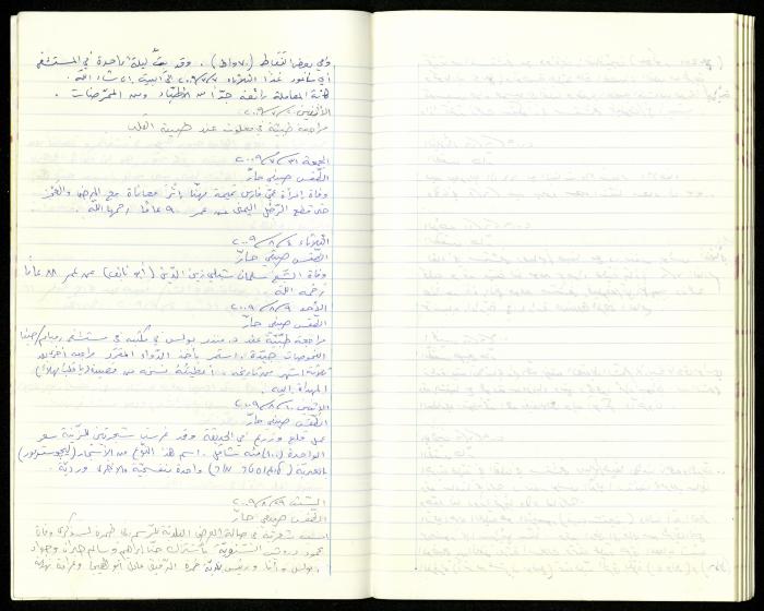 The Diaries of Fandi Mhanna, Buqei'a- Upper Galilee, 2002-2009