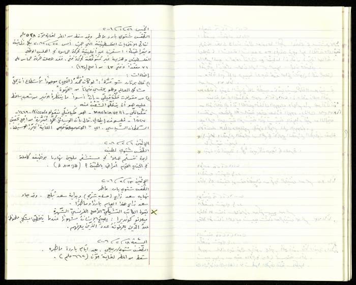 The Diaries of Fandi Mhanna, Buqei'a- Upper Galilee, 2002-2009