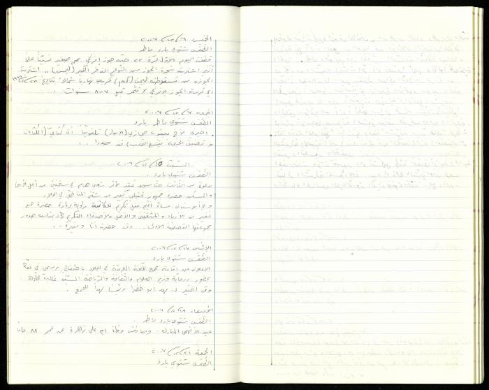 The Diaries of Fandi Mhanna, Buqei'a- Upper Galilee, 2002-2009