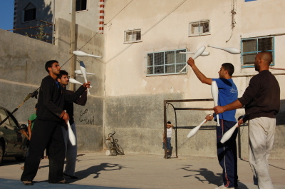A Glimpse of an Open Day Held by the Palestinian Circus School in Far'a Palestinian Refugee Camp