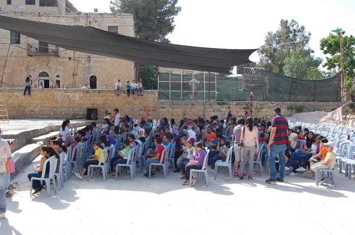 An Open Day Organized by the Palestinian Circus School in Birzeit 