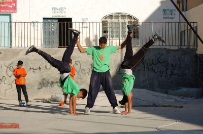 A Glimpse of an Open Day Held by the Palestinian Circus School in Far'a Palestinian Refugee Camp