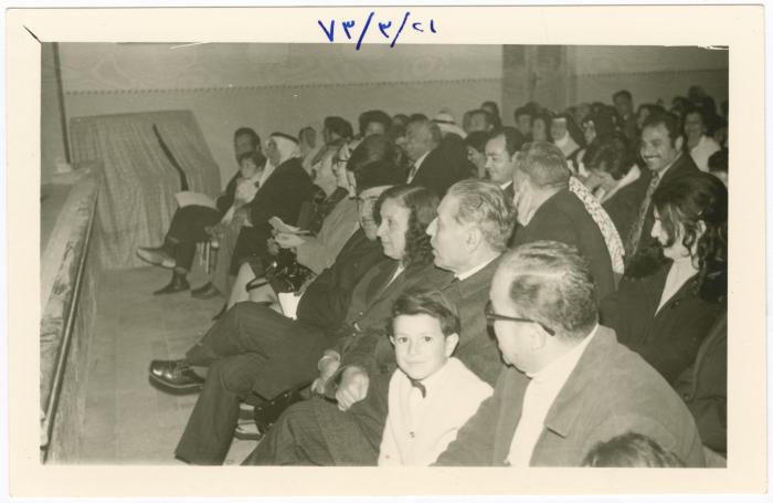 A Section of the Audience during an Event at Birzeit Preparatory Girls School, 1973