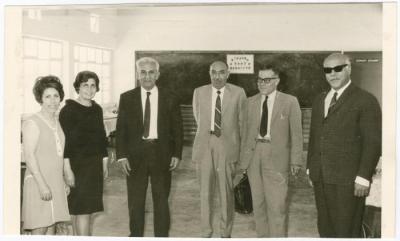 Farewell Party for the Graduating 3rd Preparatory Class from Birzeit Girls School, 1970
