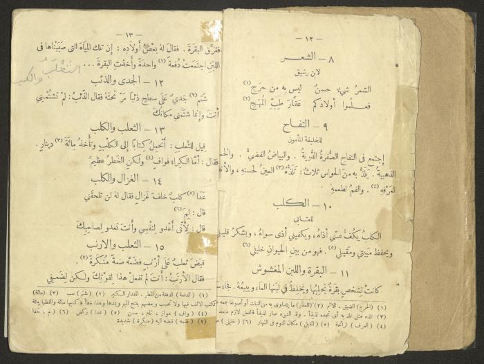 An Educational Book Printed by the Egyptian Ottoman Press, 1923