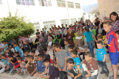 A Glance of an Open Day Held by the Palestinian Circus School in Hebron