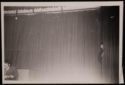 A Scene from the "Ta’ Kharfak Ya Sahbi" Play, August 1974