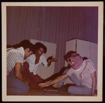 A Scene from the "Al-Atma" Play, September- December 1972