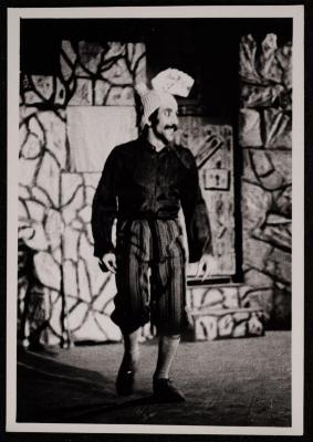 A Scene from the "Antoura and Lattouf" Play, 1975