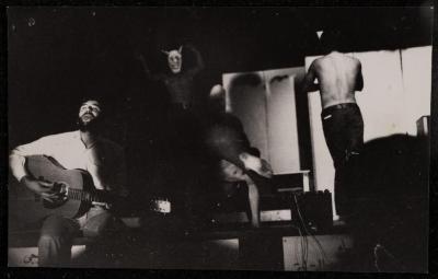 A Scene from the "Al-Atma" Play, September- December 1972