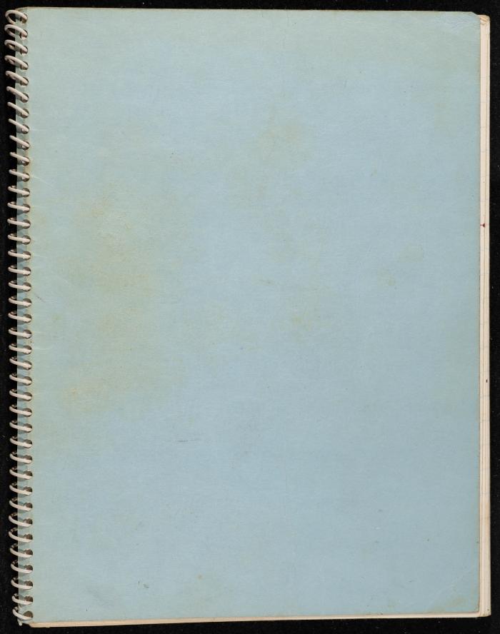 A Notebook for the Balalin Theatre Troupe's Arrangements for Its Summer festival, Ramallah, 1972-1973