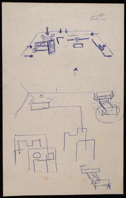 نموذج لتصميم أحد المسارح، سبعينيات القرن العشرين