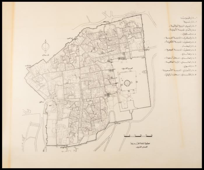 Old City Plan, Jerusalem, the 1990s