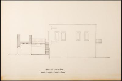 The West Section of al-Salfiti Family Home Plan, Jerusalem, the 1990s