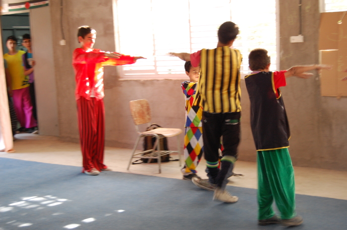 A Photograph from an Open Day Held by the PCS in Jenin, 2012
