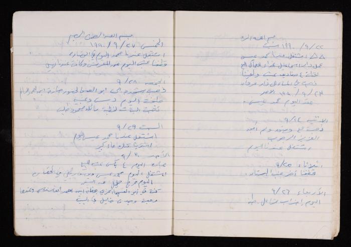 The Diary of Fadeyyeh Darabe, Dura- Hebron, 1990