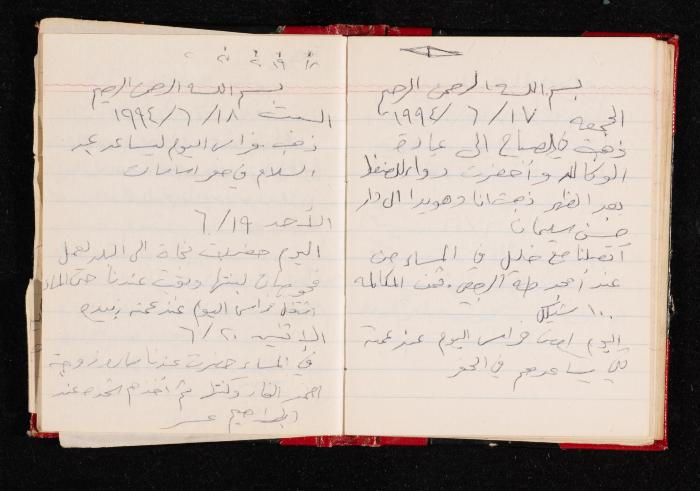 The Diary of Fadeyyeh Darabe, Dura- Hebron, 1993