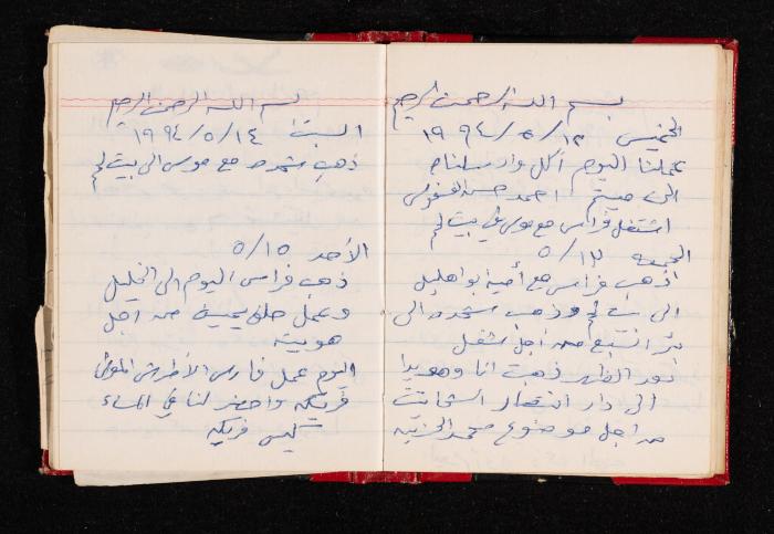 The Diary of Fadeyyeh Darabe, Dura- Hebron, 1993