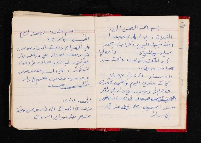 The Diary of Fadeyyeh Darabe, Dura- Hebron, 1993