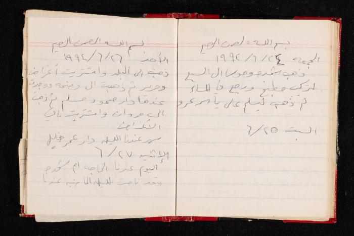 The Diary of Fadeyyeh Darabe, Dura- Hebron, 1993