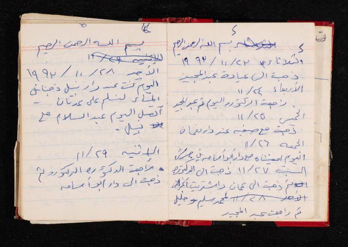 The Diary of Fadeyyeh Darabe, Dura- Hebron, 1993