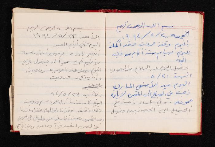 The Diary of Fadeyyeh Darabe, Dura- Hebron, 1993