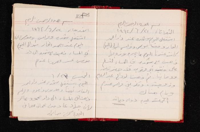 The Diary of Fadeyyeh Darabe, Dura- Hebron, 1993