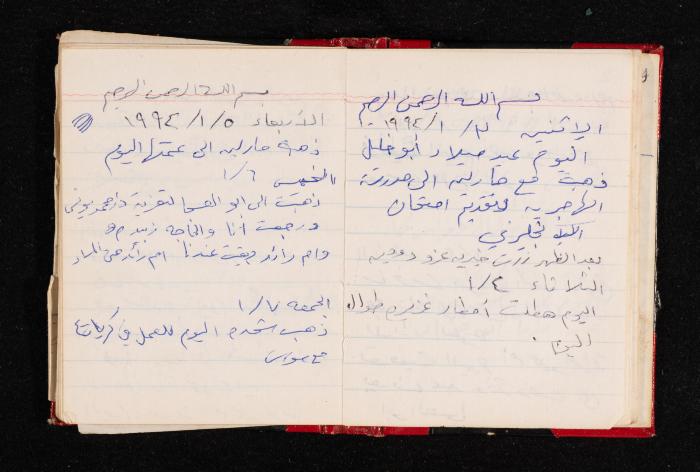 The Diary of Fadeyyeh Darabe, Dura- Hebron, 1993