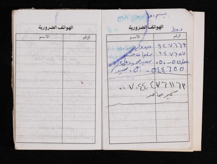 The Diary of Fadeyyeh Darabe, Dura- Hebron, 1995