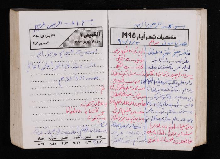 The Diary of Fadeyyeh Darabe, Dura- Hebron, 1995