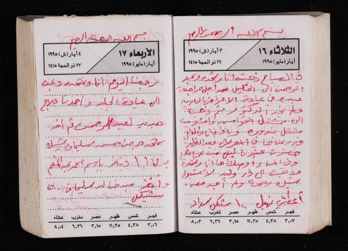 The Diary of Fadeyyeh Darabe, Dura- Hebron, 1995