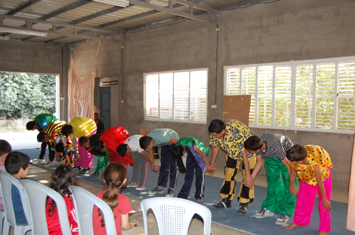 A Photograph from an Open Day Held by the PCS in Jenin, 2012
