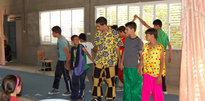 A Photograph from an Open Day Held by the PCS in Jenin, 2012
