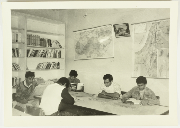 Al-Aqsa Library of Burj Al- Shamali Refugee Camp.