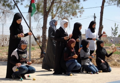 A Photograph from an Open Day Held by the PCS in Jenin, 2012
