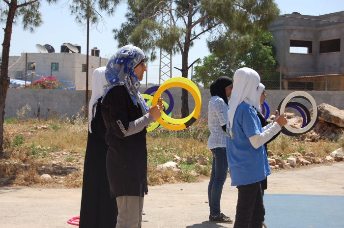 A Photograph from an Open Day Held by the PCS in Jenin, 2012
