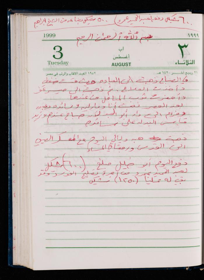 The Diary of Fadeyyeh Darabe, Dura- Hebron, 1999
