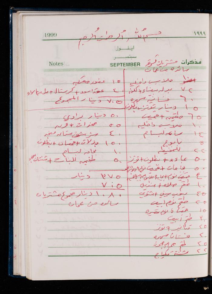 The Diary of Fadeyyeh Darabe, Dura- Hebron, 1999
