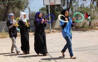 A Photograph from an Open Day Held by the PCS in Jenin, 2012
