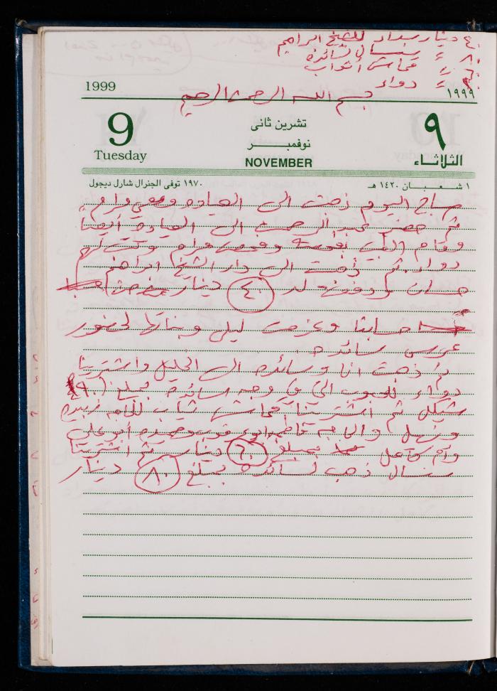 The Diary of Fadeyyeh Darabe, Dura- Hebron, 1999
