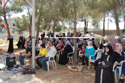 A Photograph from an Open Day Held by the PCS in Jenin, 2012
