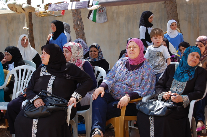A Photograph from an Open Day Held by the PCS in Jenin, 2012
