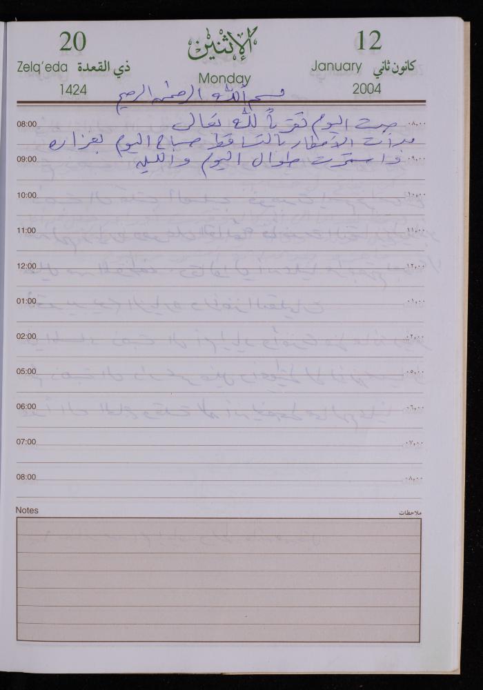 The Diary of Fadeyyeh Darabe, Dura- Hebron, 2004