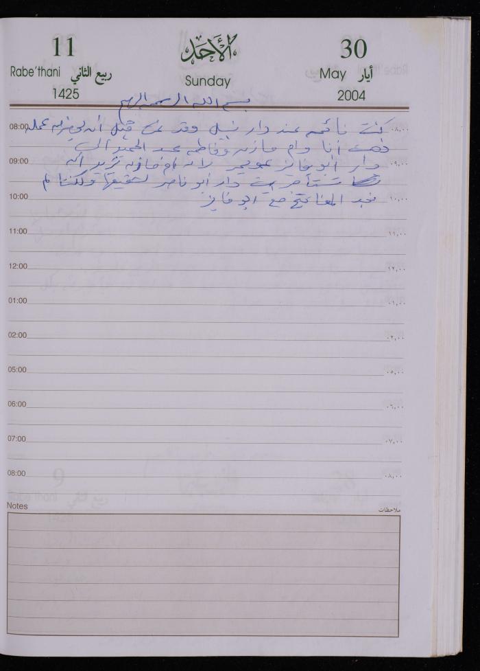 The Diary of Fadeyyeh Darabe, Dura- Hebron, 2004
