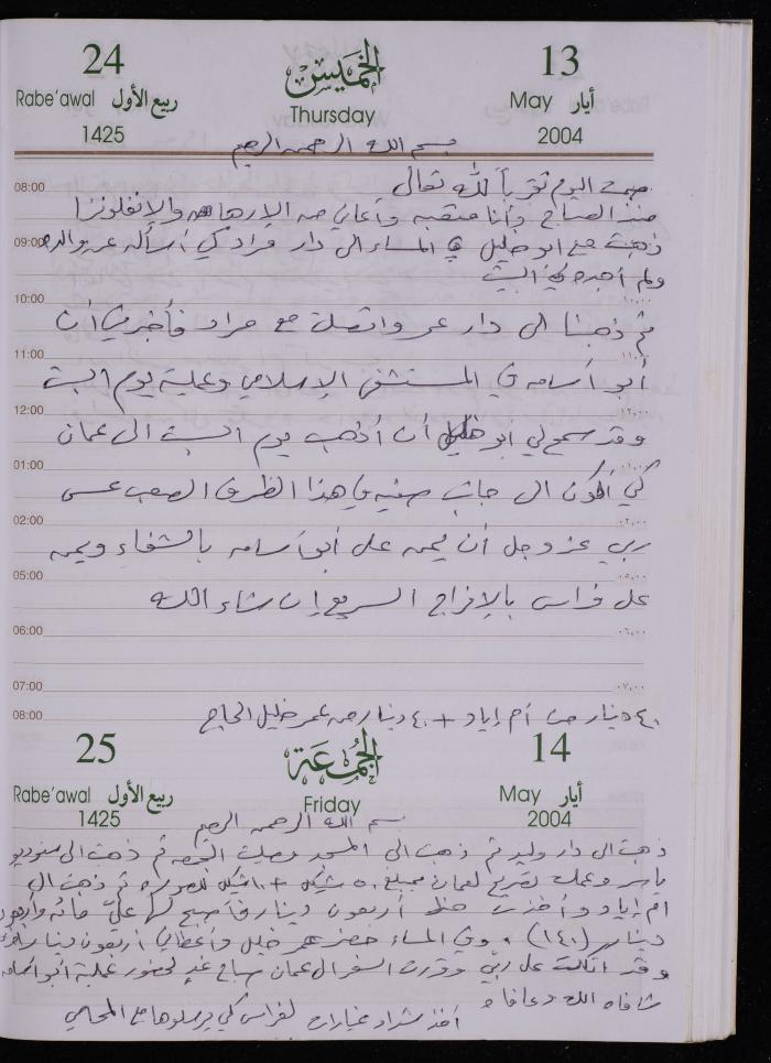 The Diary of Fadeyyeh Darabe, Dura- Hebron, 2004