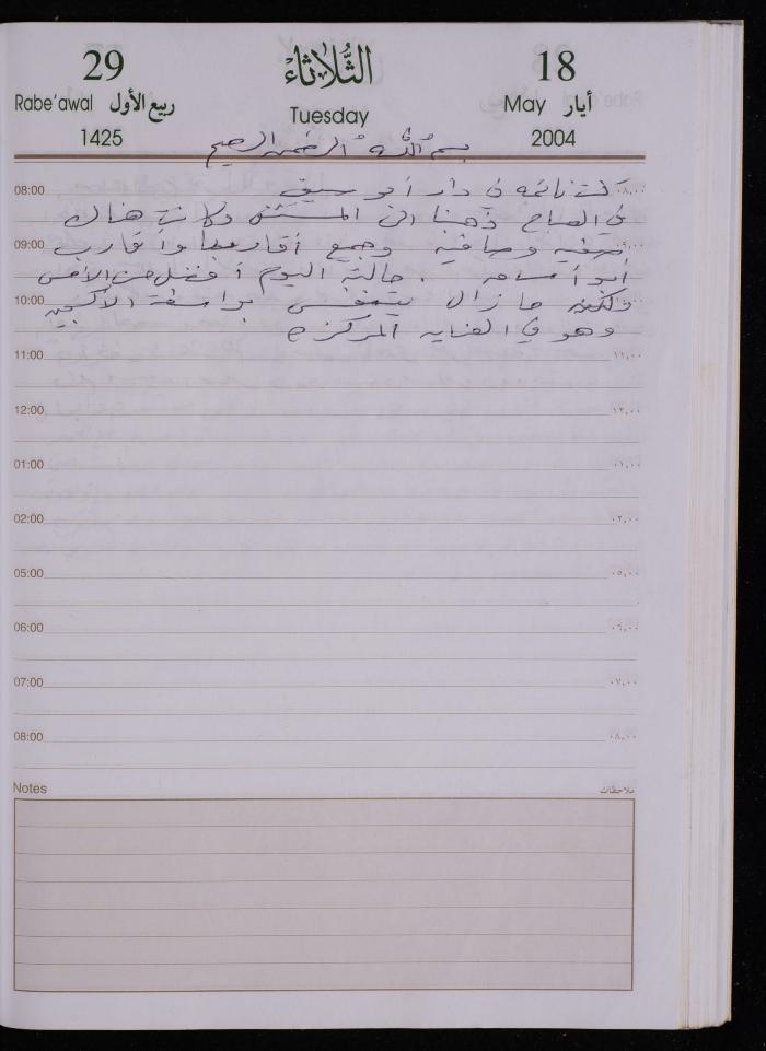 The Diary of Fadeyyeh Darabe, Dura- Hebron, 2004