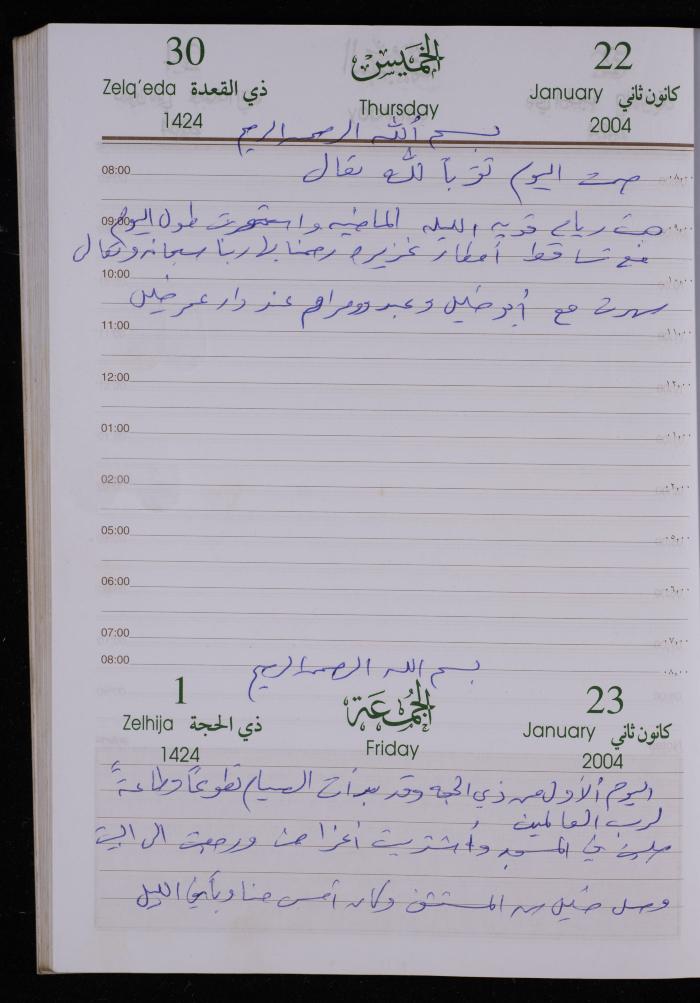 The Diary of Fadeyyeh Darabe, Dura- Hebron, 2004